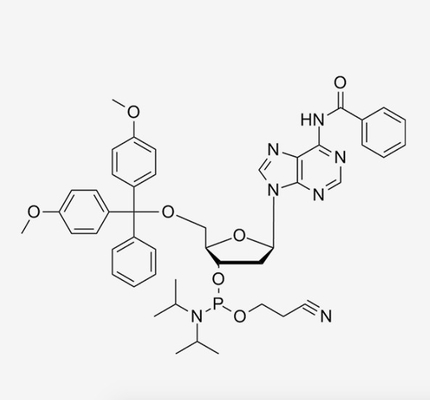 C47H52N7O7P N6-Benzoyl--2'-Deoxyadenosine-3'-CE Phosphoramidite CAS 98796-53-3